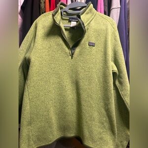 Patagonia Green Quarter-Zip Jacket